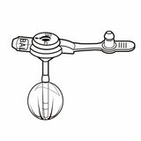 Low Profile Gastrostomy Tube Kit MIC-Key® 18 Fr. 1.7 cm Tube Silicone Sterile - BeHope