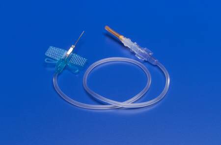 Monoject™ Blood Collection Set 23 Gauge 3/4 Inch Needle Length Safety Needle 12 Inch Tubing Sterile - BeHope