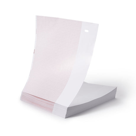 Recording Chart Paper GE Z-Fold Red Grid - BeHope