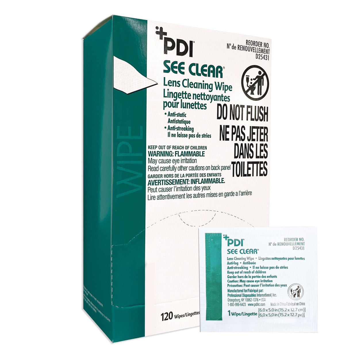 See Clear® Lens Cleaning Wipe - BeHope