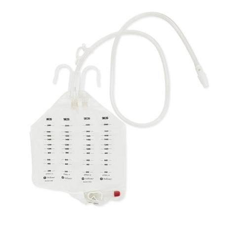 Urinary Drain Bag Hollister Anti-Reflux Valve Sterile 2,000 mL Vinyl - BeHope