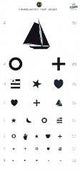 Preschool Eye Test Chart Grafco® 20 Foot Distance Acuity Test - BeHope