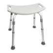 Bath Bench McKesson Without Arms Aluminum Frame Without Backrest 19-1/4 Inch Seat Width 300 lbs. Weight Capacity - BeHope