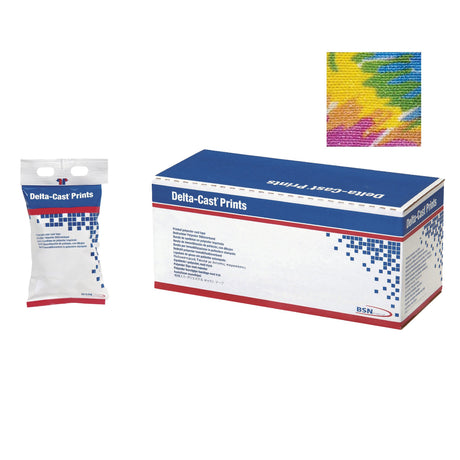 Cast Tape Delta-Cast® Prints 2 Inch X 12 Foot Polyester Pastel Print - BeHope