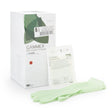 Surgical Glove GAMMEX® Non-Latex PI Green Size 6.5 Sterile Polyisoprene Standard Cuff Length Micro-Textured Light Green Chemo Tested - BeHope