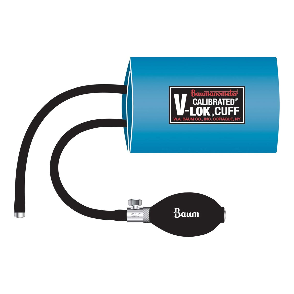 Reusable Blood Pressure Cuff And Bulb Calibrated V-lok Durable Polyester Fabric - BeHope