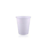 5 oz. Plastic Drinking Cup White Disposable - BeHope