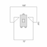Sterile Abdominal Laparotomy Drape with Tube Holders and Absorbent Reinforcement - BeHope