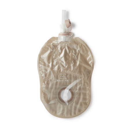Urostomy Pouch Premier™ One-Piece System 9 Inch Length Flat, Pre-Cut 32 mm Stoma Drainable - BeHope