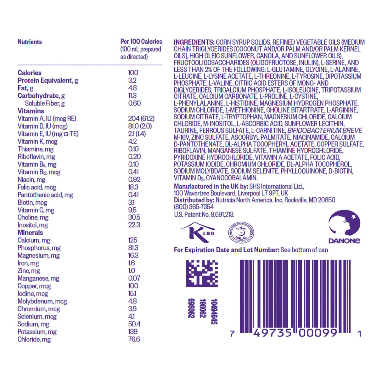 Pediatric Oral Supplement Neocate® Syneo® Junior Unflavored 14.1 oz. Can Powder Amino Acid Food Allergies - BeHope