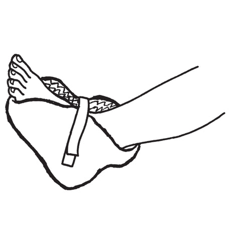 Heel Protection Pad Econo One Size Fits Most Blue - BeHope