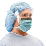 Surgical Mask Cardinal Health™ Anti-fog Foam ASTM Level 3 Tie Closure One Size Fits Most - BeHope