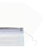 Procedure Mask with Eye Shield Cardinal Health™ Anti-fog Foam ASTM Level 3 Earloops One Size Fits Most - BeHope