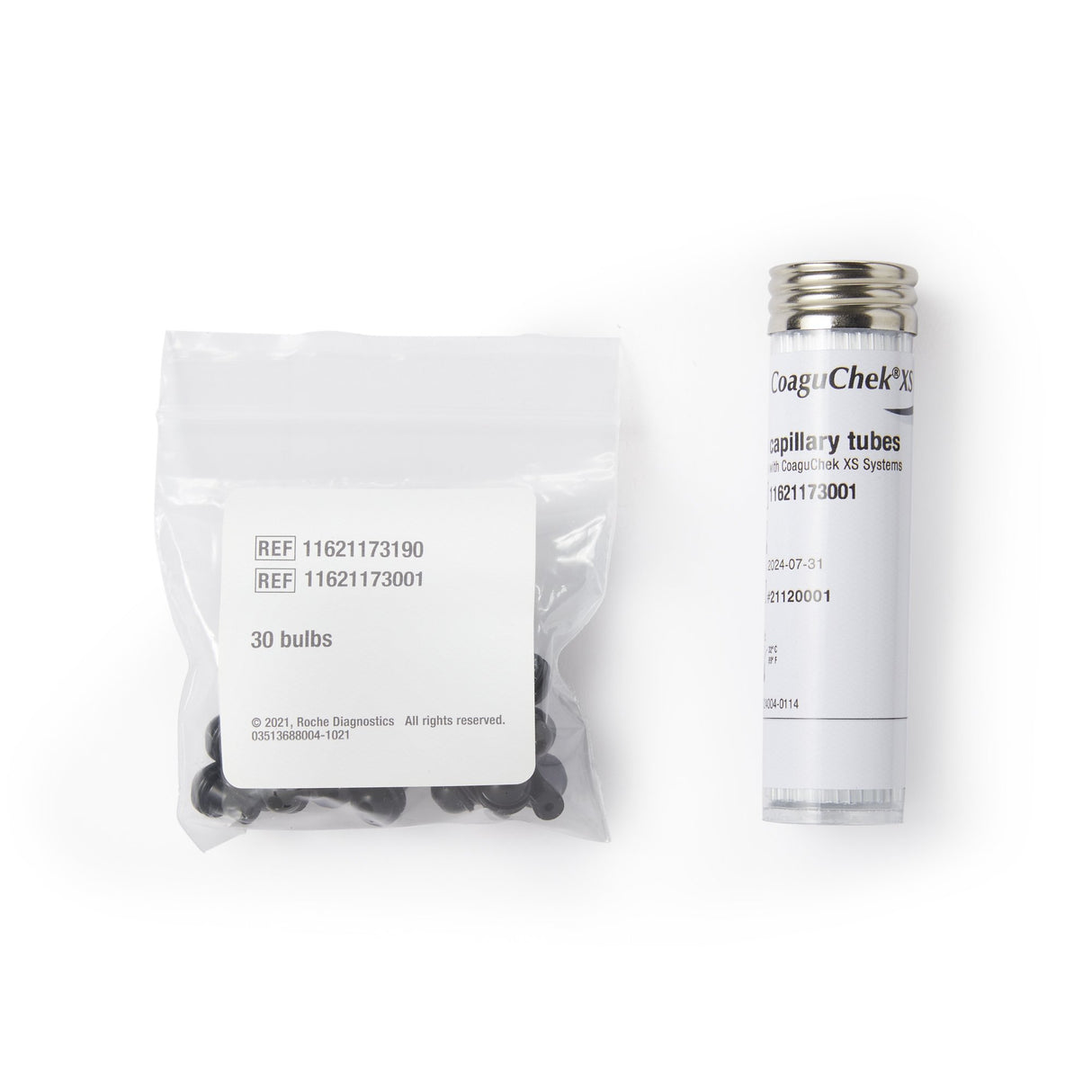Capillary Tubes and Bulbs CoaguChek Plastic Disposable - BeHope