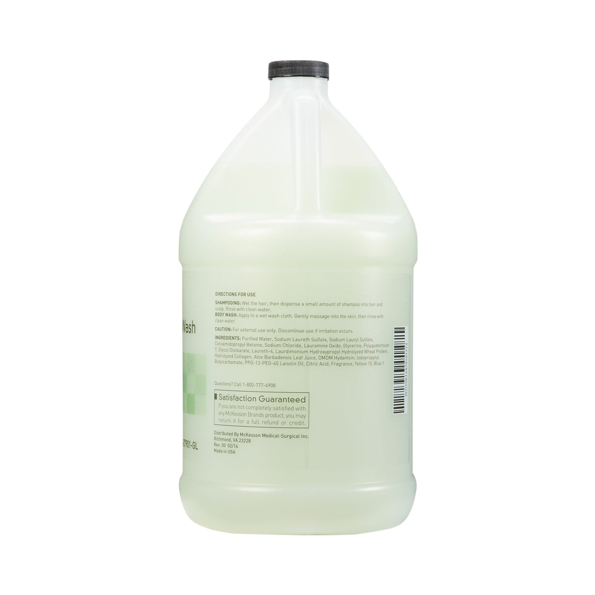 Shampoo and Body Wash McKesson 1 gal. Jug Cucumber Melon Scent - BeHope