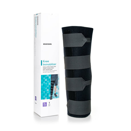 Knee Immobilizer McKesson X-Large Up to 36 Inch Thigh Circumference 20 Inch Length Left or Right Knee - BeHope