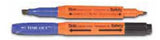 Skin Marking Kit with Sleeve Time Out® 4-in-1™ Gentian Violet-Free / Permanent Black Ink Sterile Triangular Barrel Dual Tip, Regular / Chiseled Tip - BeHope