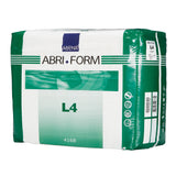 Unisex Adult Incontinence Brief Abri-Form™ Comfort L4 Large Disposable Heavy Absorbency - BeHope