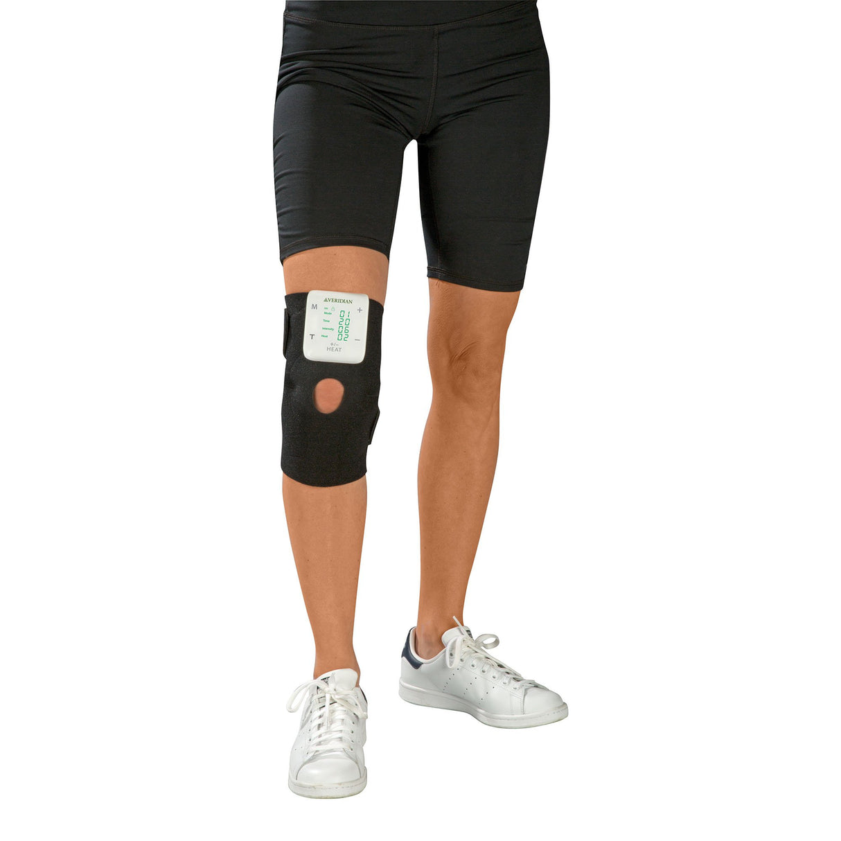 TENS Unit with Heat Conductive Knee Wrap Veridian Healthcare® Single-Channel - BeHope