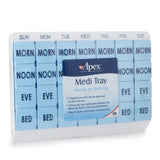Pill Organizer Medi Tray 7 Day 4 Dose - BeHope