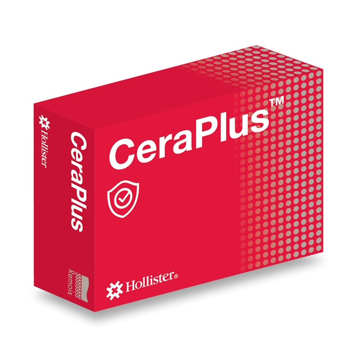 Ostomy Barrier New Image™ CeraPlus™ Trim to Fit, Extended Wear Adhesive Tape Borders 70 mm Flange Blue Code System Up to 2 Inch Opening - BeHope