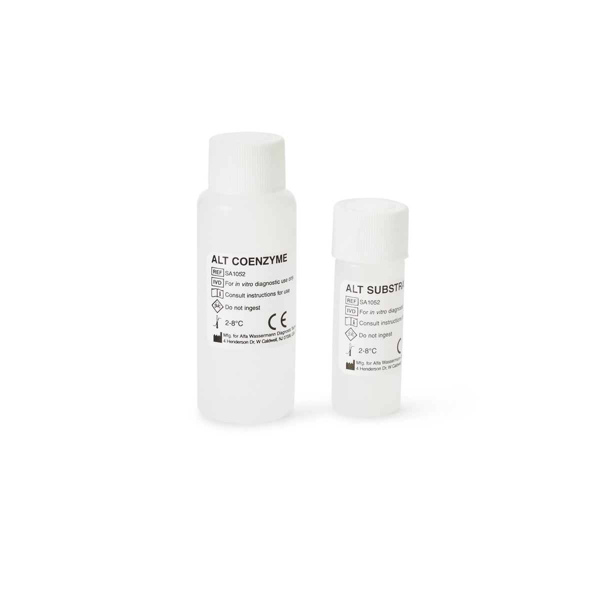 General Chemistry Reagent Alanine Aminotransferase (ALT) For ACE Axcel / ACE Alera Clinical Chemistry Systems 450 Tests - BeHope