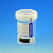 Specimen Container with Temperature Strip 57 X 73 mm 90 mL (3 oz.) Screw Cap Patient Information Sterile - BeHope