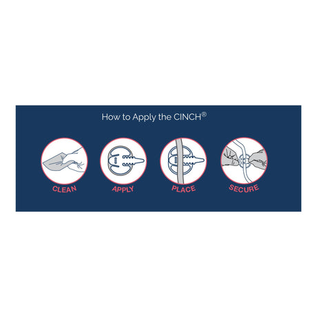 Tube Securement Device CINCH® Medium, 4 to 17 Fr., Silicone - BeHope