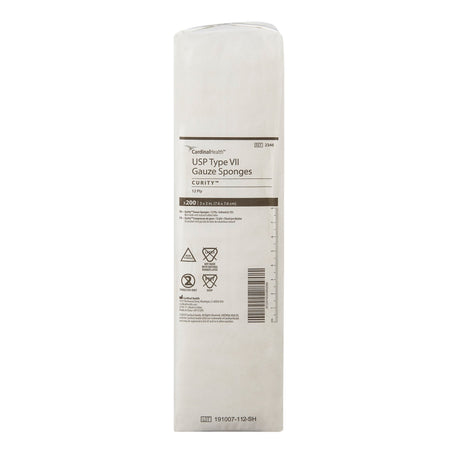 Gauze Sponge Curity™ 3 X 3 Inch 12-Ply NonSterile 200 per Pack - BeHope