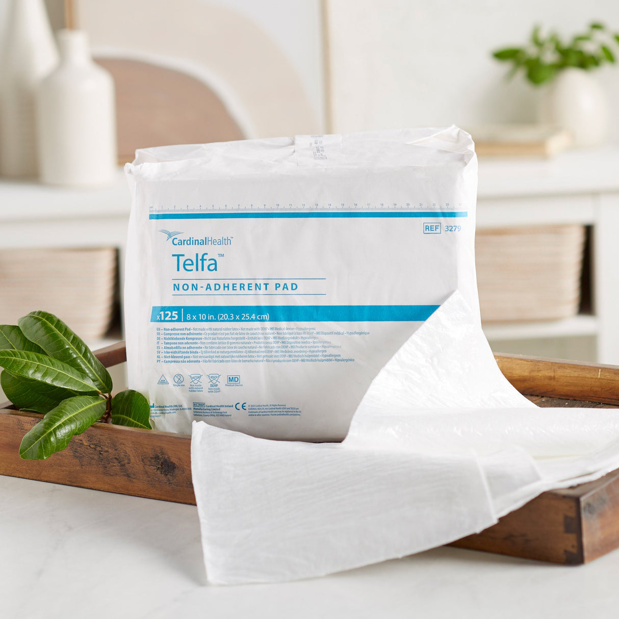 Non-Adherent Dressing Telfa™ Ouchless 8 X 10 Inch NonSterile 125 per Pack - BeHope