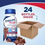 Oral Supplement Ensure® Plus Nutrition Shake Milk Chocolate Flavor Liquid 8 oz. Bottle - BeHope