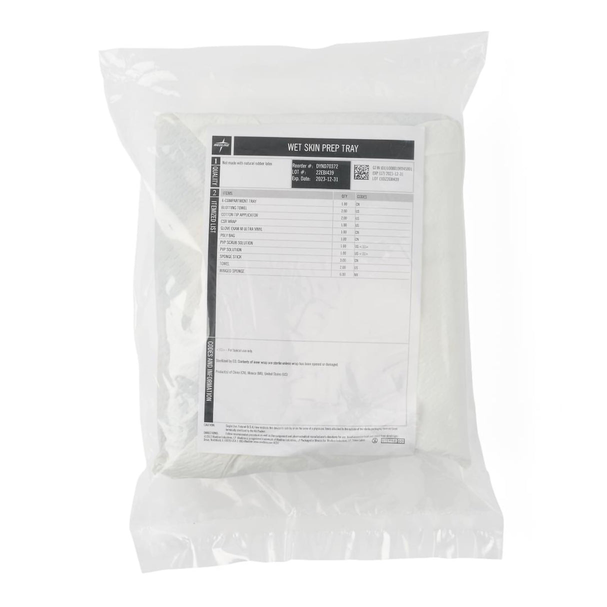 Wet Skin Scrub Tray E Kit