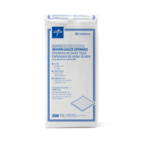 Gauze Sponge Medline 4 X 4 Inch 12-Ply NonSterile 200 per Pack - BeHope