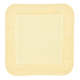 Foam Dressing DermaLevin® 4 X 4 Inch With Border Waterproof Backing Hydrocolloid Adhesive Square Sterile - BeHope