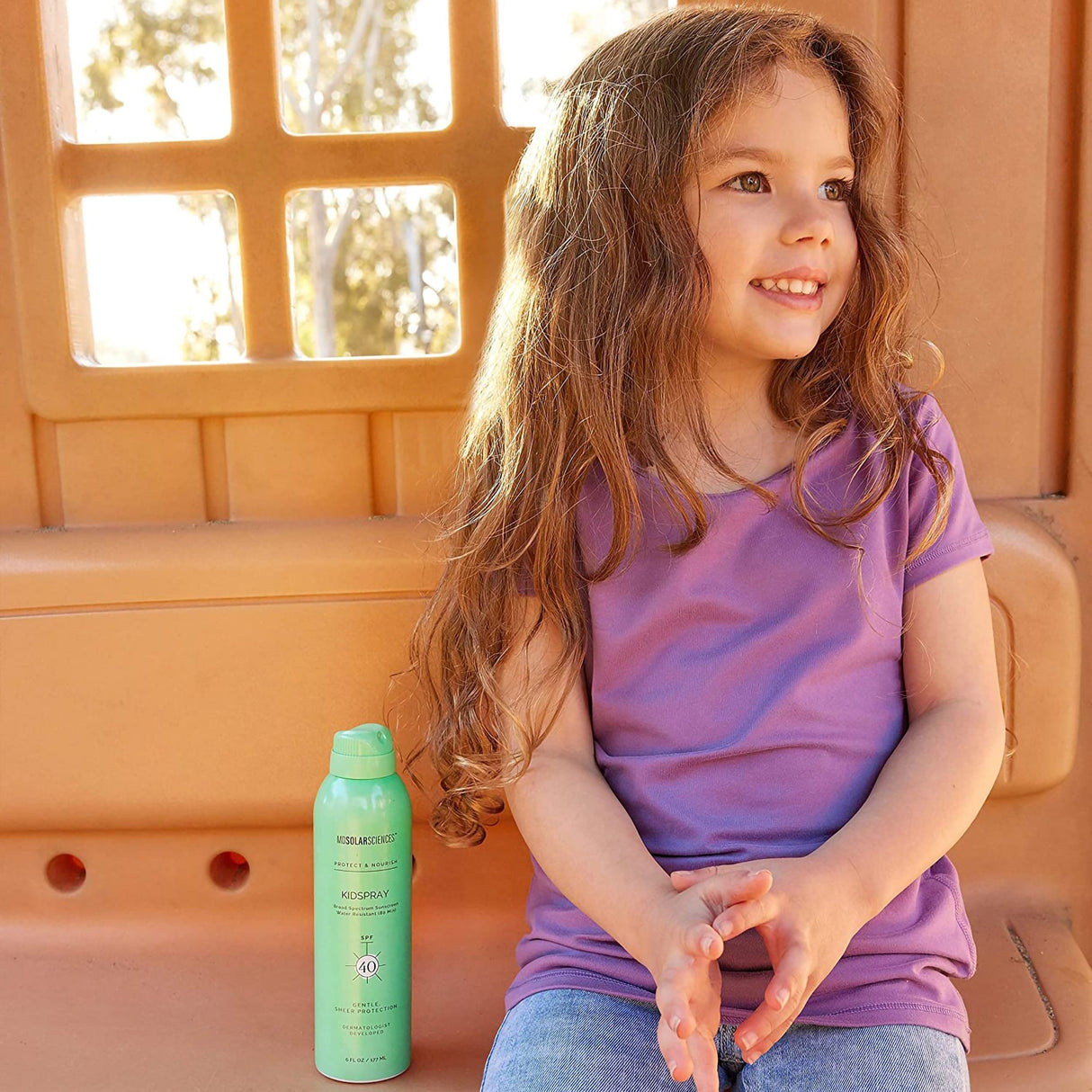 Sunscreen MDSolarsciences Kid Spray SPF 40 Spray 6 oz. Pump Bottle