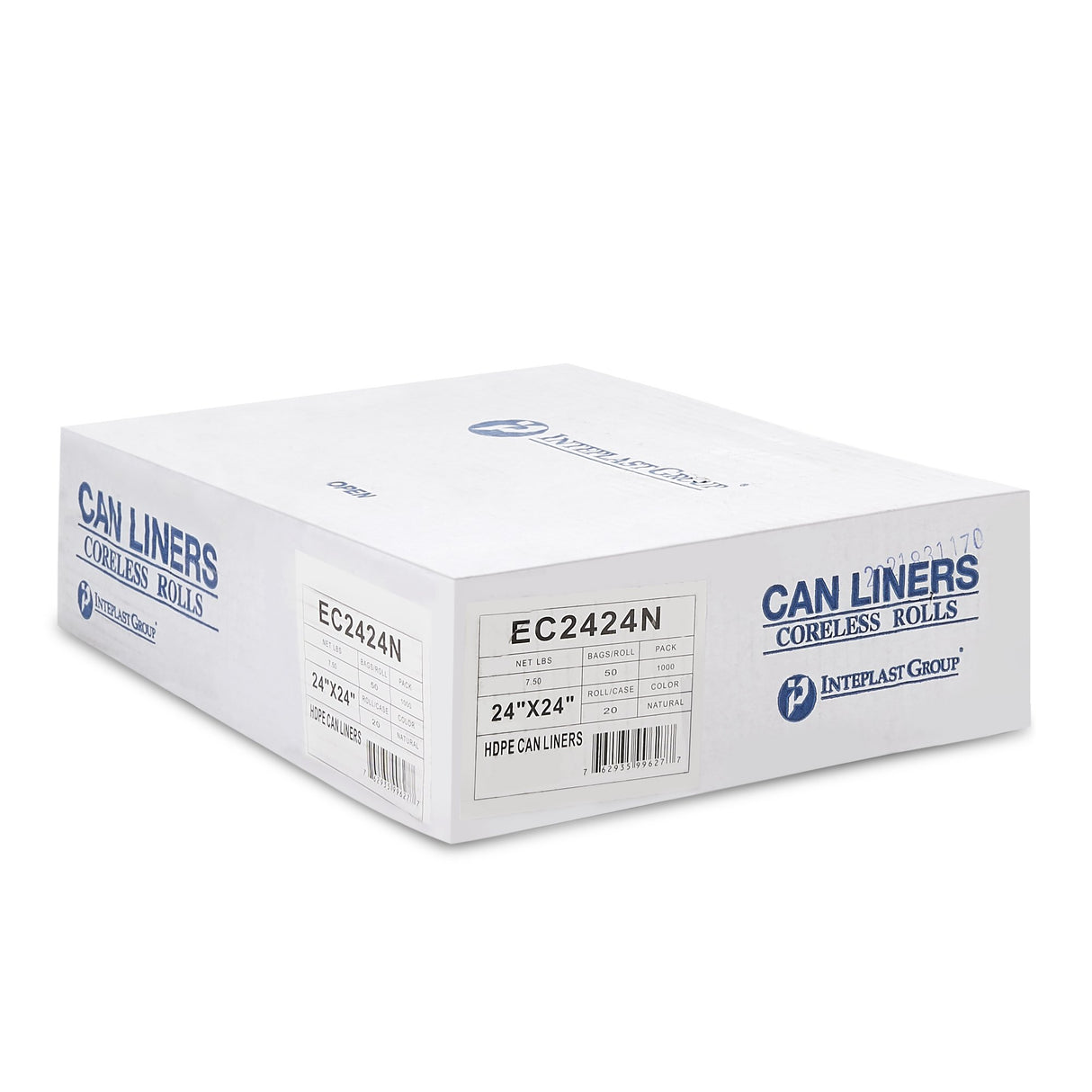 Trash Bag McKesson 10 gal. Clear HDPE 5 Mic. 24 X 24 Inch Star Seal Bottom Coreless Roll