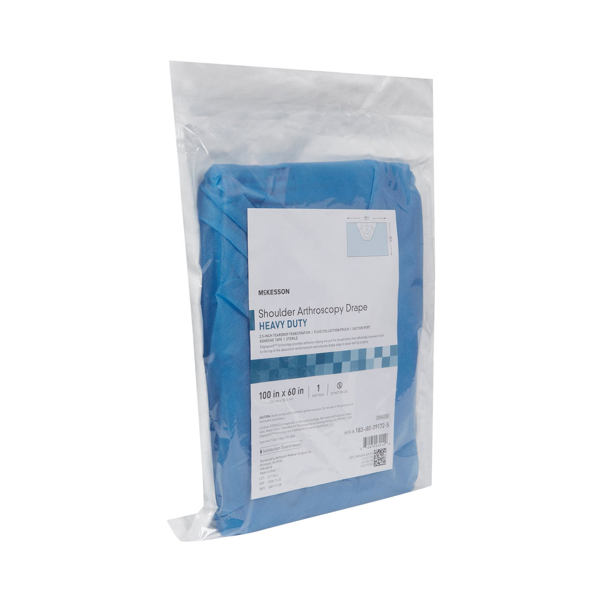 Orthopedic Drape McKesson Heavy-Duty Shoulder Arthroscopy Drape 100 W X 60 L Inch Sterile - BeHope