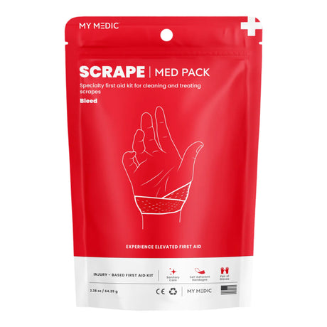 First Aid Medical Pack My Medic™ MED PACKS Scrape Pouch - BeHope
