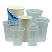 Drinking Cup Lid Clear Plastic Disposable - BeHope