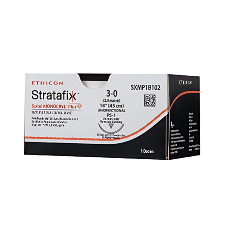 Absorbable Suture With Needle Stratafix Spiral Monocryl Plus Antibacterial - BeHope