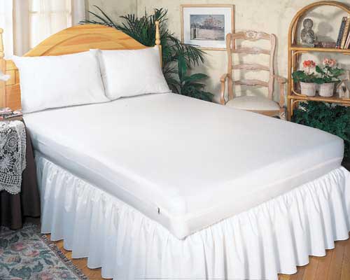 Housse de matelas anti-allergie King size 78 x 80 x 9 avec fermeture éclair