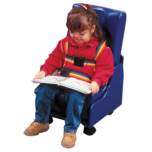 Skillbuilders� 2-piece Mobile Floor Seat  X-Lge w/Wood Base