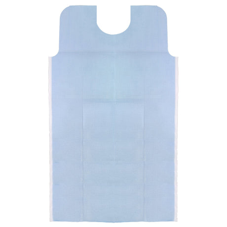 Dental Bib Tidi® 29 X 42 Inch Blue - BeHope