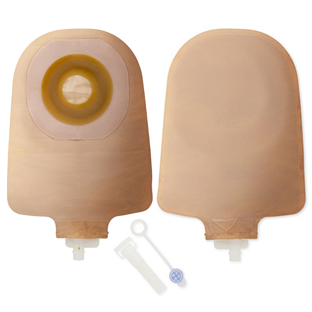 Urostomy Pouch Premier™ One-Piece System 9 Inch Length 3/4 Inch Stoma Drainable - BeHope