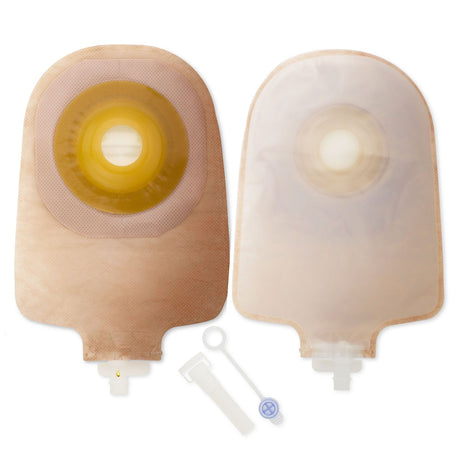 Urostomy Pouch Premier™ One-Piece System 9 Inch Length 3/4 Inch Stoma Drainable - BeHope