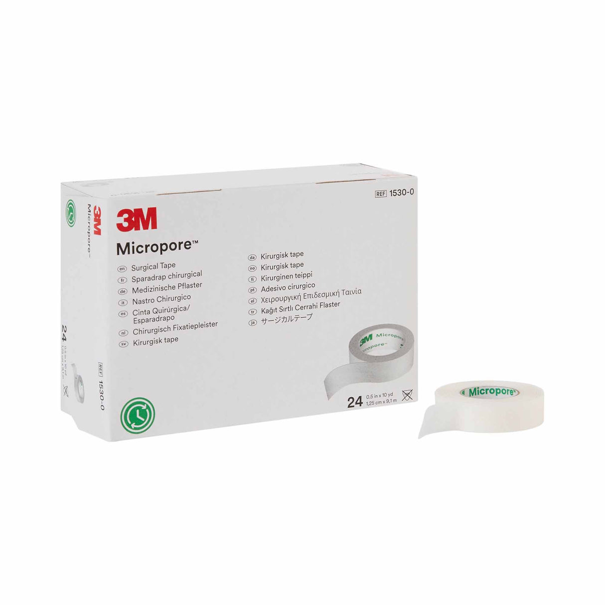 Medical Tape 3M™ Micropore™ White 1/2 Inch X 10 Yard Paper NonSterile - BeHope
