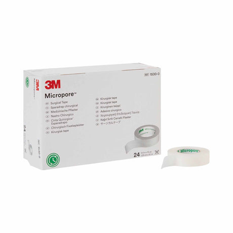 Medical Tape 3M™ Micropore™ White 1/2 Inch X 10 Yard Paper NonSterile - BeHope