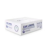 Trash Bag McKesson 10 gal. Clear HDPE 8 Mic. 24 X 24 Inch Star Seal Bottom Coreless Roll