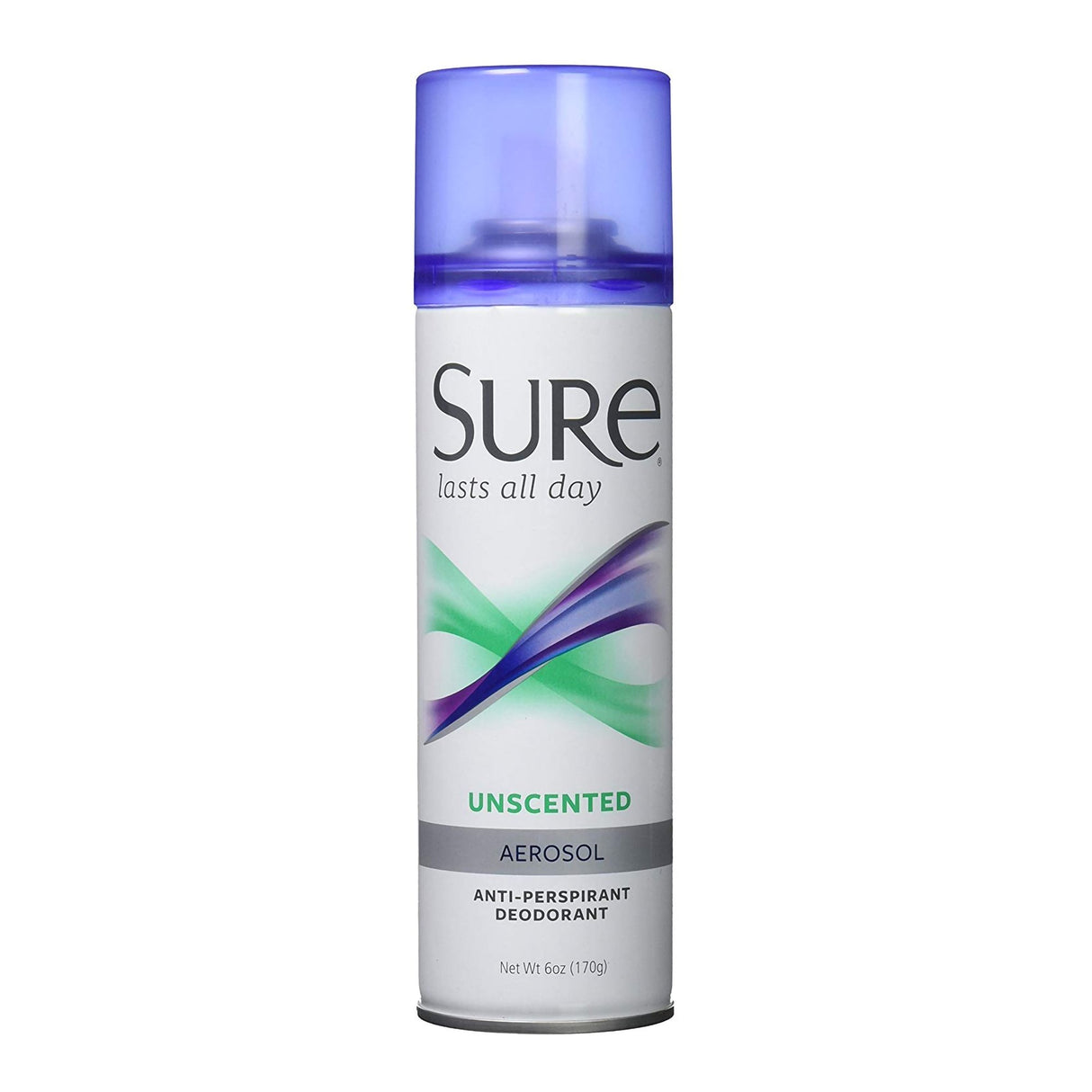 Antiperspirant / Deodorant Sure® Aerosol Spray 6 oz. Unscented - BeHope