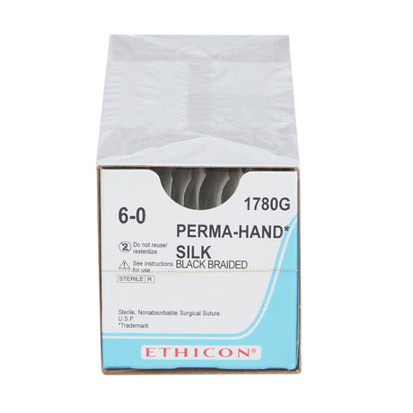 Nonabsorbable Silk Braided Surgical Suture with Spatula Needle Perma-hand™ - BeHope